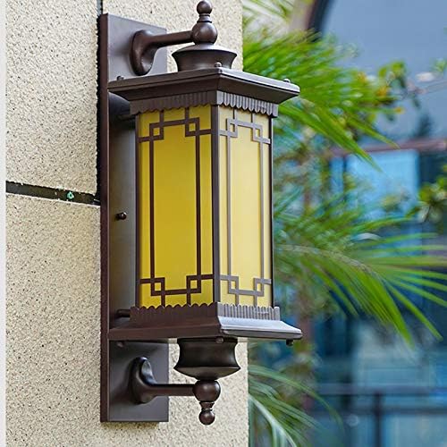 GKMJKI Vanjska zidna svjetiljka Vanjska vodootporna LED zidna svjetiljka Jednostavna prolazna stubišta dvorište dvorište žarulja Vrtna