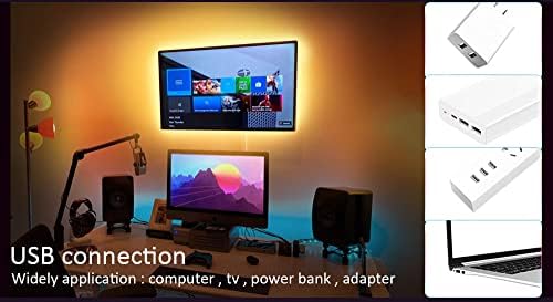 LED pozadinsko osvjetljenje televizora, LED traka, vodootporna višebojna LED traka, 30-inčni za LCD televizore s ravnim ekranom, stolne