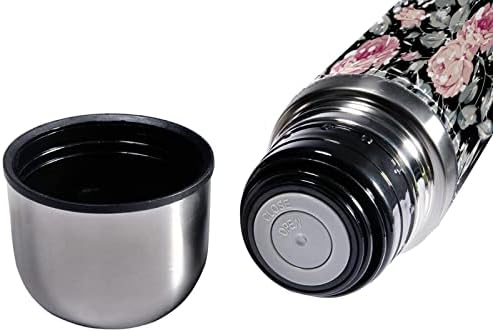 SDFSDFSD 17 Oz Vakuum izolirana boca od nehrđajućeg čelika Sportska kava za kavu Putovanje tikvica Očinska koža omotana BPA besplatno,