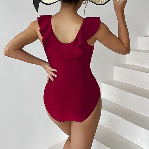 Ženska kontrola trbuha Slimming Monokini udobna odjeća za plažnu odjeću za kupaće kostim kostim kostim kostim kostima za vrat