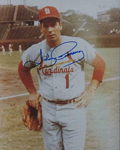 Johnny Romano St. Louis Cardinals potpisao je Autographed 8x10 Fotografija W/CoA - Autografirane MLB fotografije