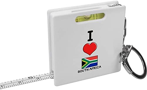 Mjerač vrpce za ključeve volim Južnu Afriku/ alat za mjerenje razine duha