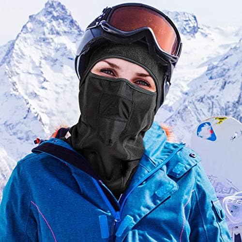 Balaclava zimska skijaška maska za lice prozračna termalna zaštita od vjetra za vožnju motociklom u hladnom vremenu