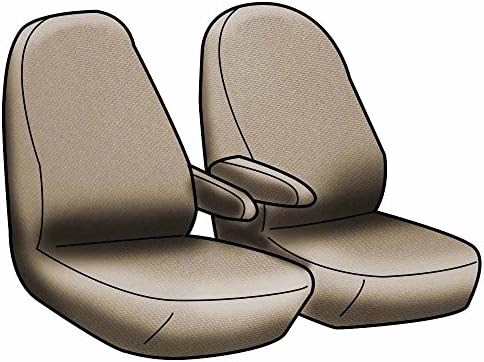 Poklop za pokrivanje Custom Fit Front 50/50 za sjedalo za sjedalo za odabir Ford E -Series modela - neopren