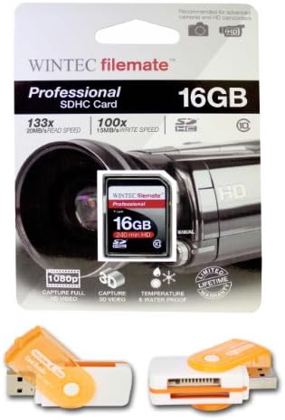 Memorijska kartica velike brzine 16 GB klase 10 s 20 MB / s. najbrža kartica na tržištu za 935-15-20. Uključen je besplatni adapter