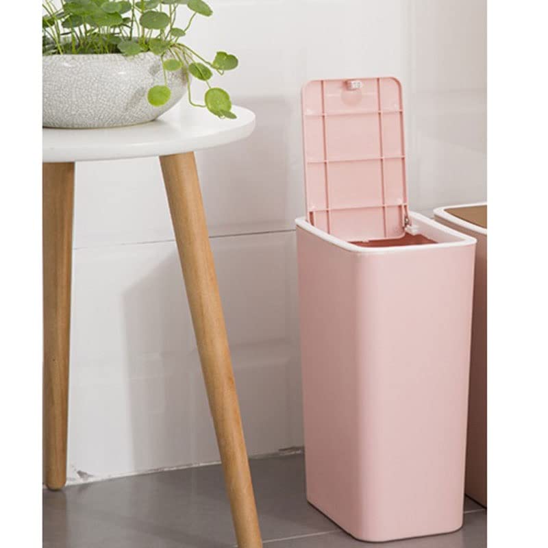 ; Pravokutna kanta za smeće kuhinja kupaonica toalet kanta za smeće dnevni boravak s poklopcem kanta za smeće guranje kante za smeće