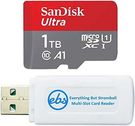Kartica SanDisk Ultra Micro SD od 1 TB za mobilni telefon Motorola radi na Moto E 2020, Moto E7, Moto G Power Edge + u paketu sa svime,