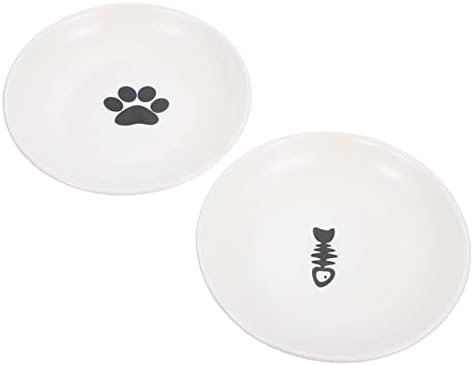 2kom keramička zdjela za kućne ljubimce zdjele za hranu za mačke dozator vode za pse zdjele za hranjenje mačaka zdjela za hranu za