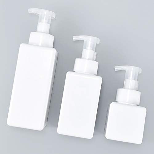 Topbathy šampon putni spremnik 2pcs boce od pjenastih pumpi pjena pjenasti sapun za dozator za losion tekući sapun 250ml i 450ml dozator
