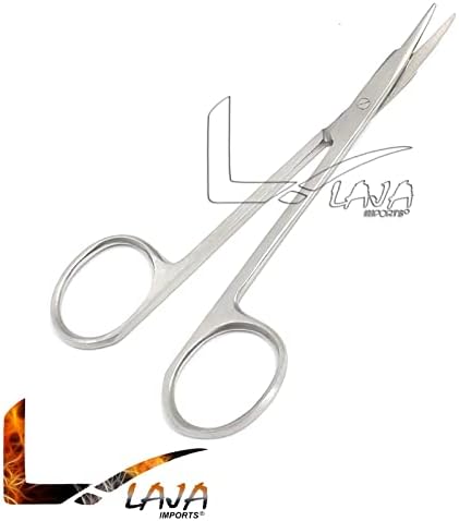 Laja Uvoz Steven Tenotomy Scissor, zakrivljen, oštar/oštar, 11 cm/4,25